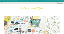 Desktop Screenshot of citrustwistkits.com